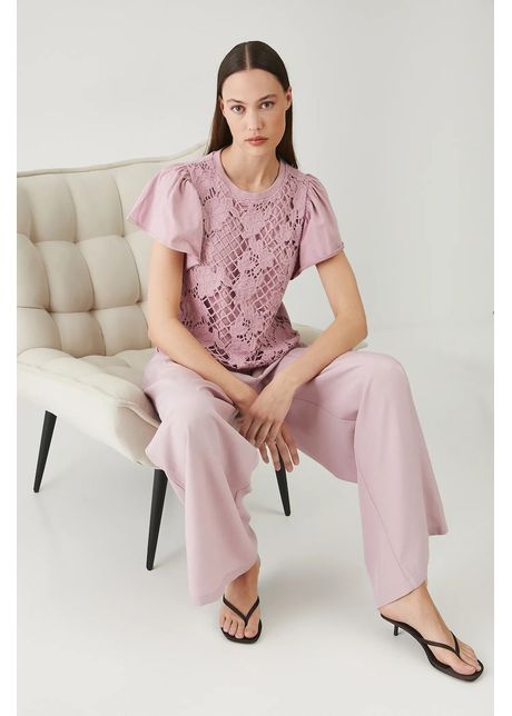 Medicine tricou din bumbac culoarea roz