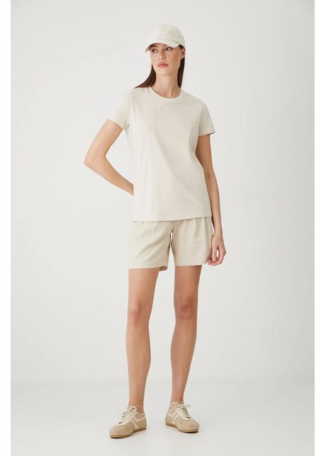 Medicine tricou femei culoarea bej