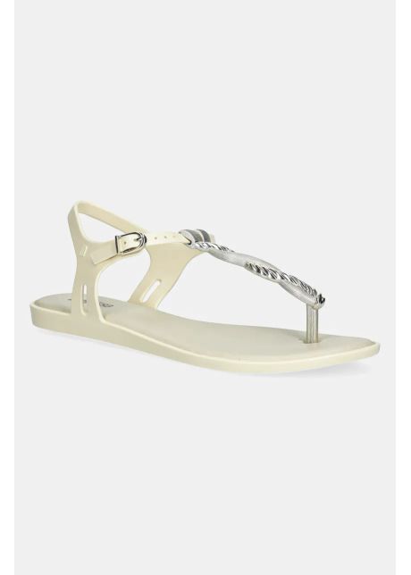 Melissa sandale melissa solar twist ad femei culoarea bej m 36042 bf298