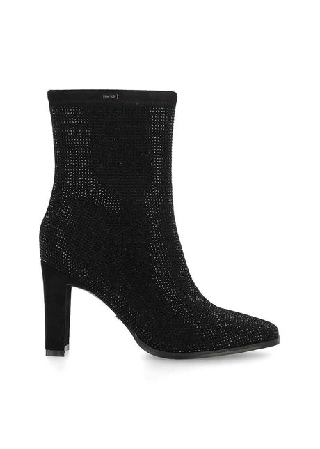 Mexx botine mandy femei culoarea negru cu toc drept mxty035601w