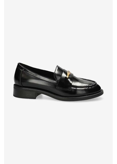 Mexx mocasini pearl mae femei culoarea negru cu toc plat mity1200443w