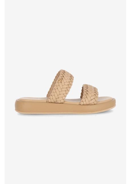 Mexx papuci noi femei culoarea bej cu platforma mibn1601141w