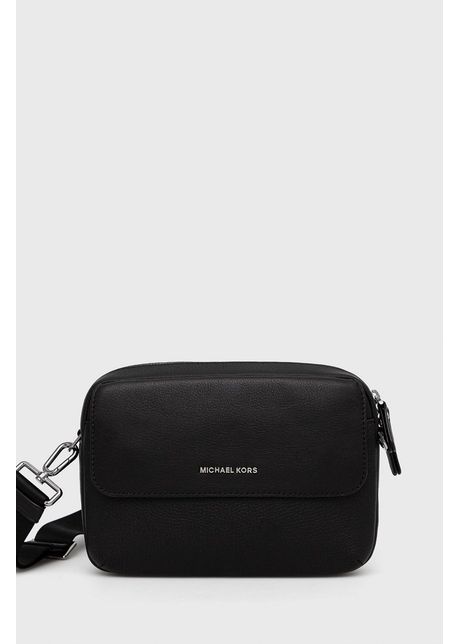Michael kors borseta de piele culoarea negru