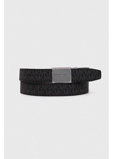 Michael kors curea cu doua fete barbati culoarea negru