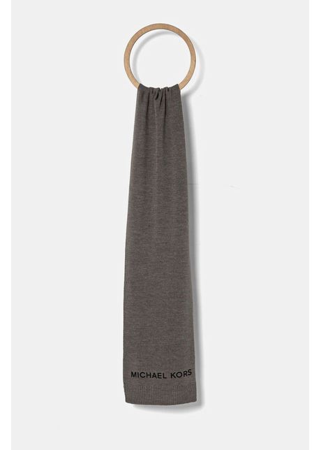 Michael kors fular barbati culoarea gri neted 34378