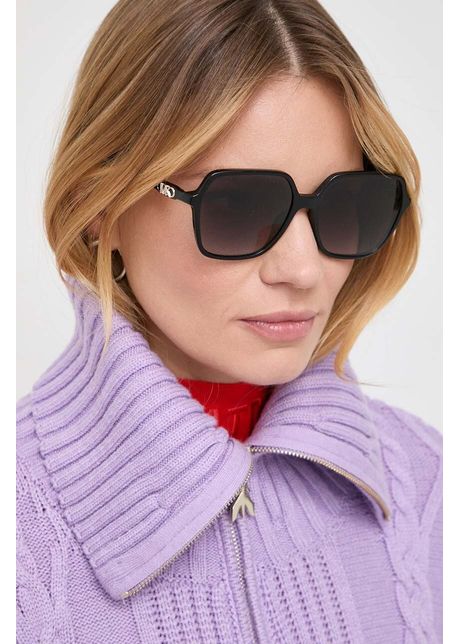 Michael kors ochelari de soare femei culoarea negru