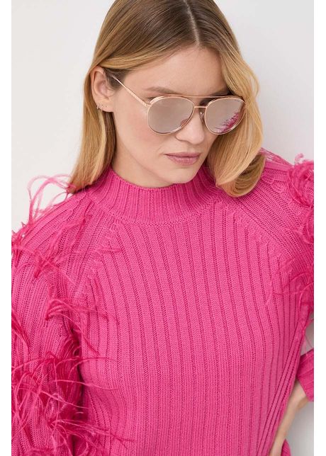 Michael kors ochelari de soare femei culoarea roz