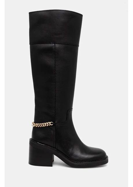Michael michael kors cizme carlisle femei culoarea negru cu toc drept 40f4clmb5l 001