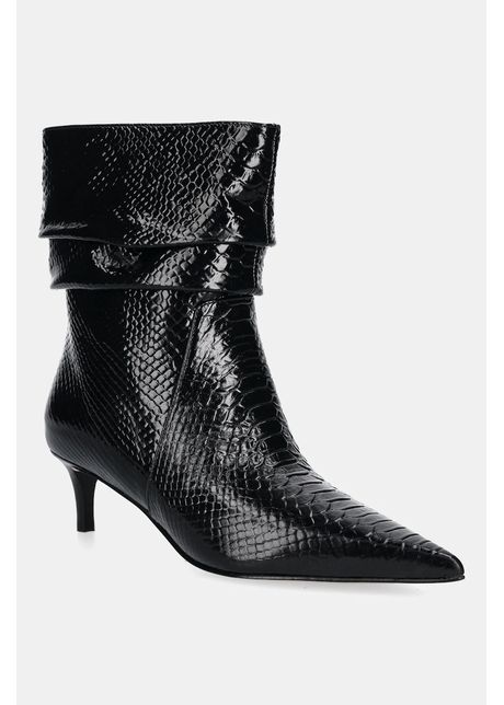 MICHAEL Michael Kors cizme de piele Dawn culoarea negru, cu toc cui, 40T5DWME5L.001