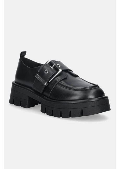 MICHAEL Michael Kors mocasini de piele Colby culoarea negru, cu platformă, 40F4COFP1L.001