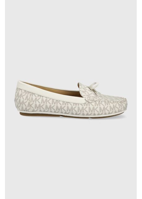 Michael michael kors mocasini juliette moc femei culoarea bej cu toc plat