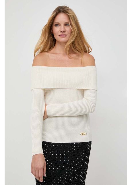 Michael michael kors pulover de lana femei culoarea bej