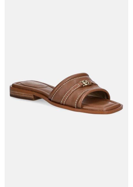 Michael michael kors slapi de piele mandy femei culoarea maro 40r5mafs2l 230