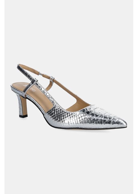 Michael michael kors stilettos de piele alora culoarea argintiu 40t5aoms1m 040