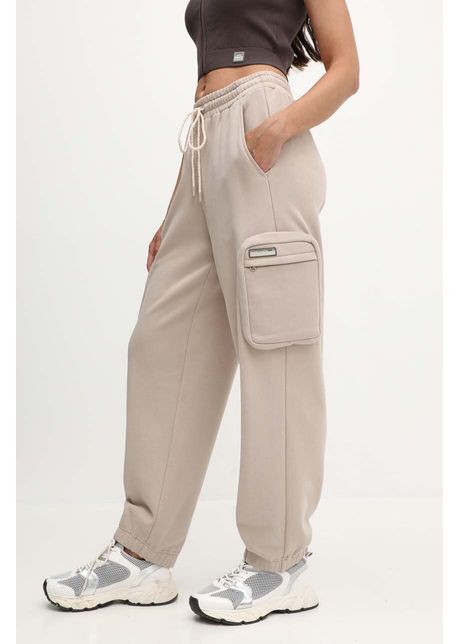 Miss sixty pantaloni de trening 6l2pj0670000 pj0670 knitted l pants culoarea bej neted 6l2pj0670000
