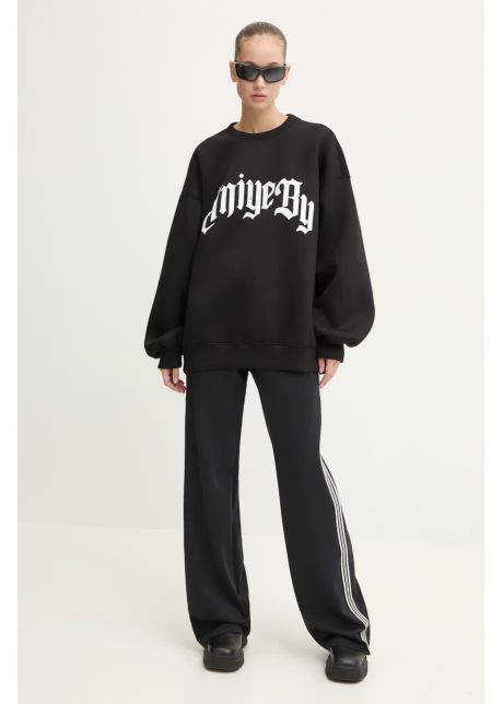 Miss sixty pantaloni de trening culoarea negru cu imprimeu 6l3pj4550000