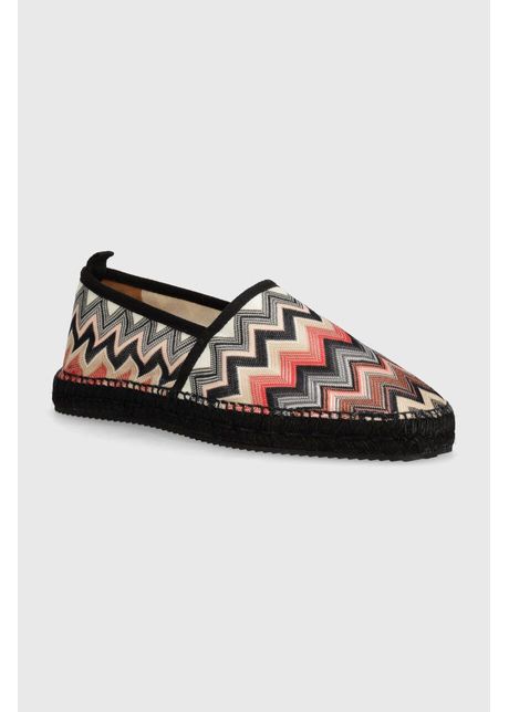 Missoni espadrile corfu culoarea negru m29 001