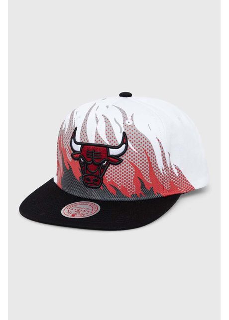 Mitchell ness apc de baseball din bumbac chicago bulls culoarea alb modelator