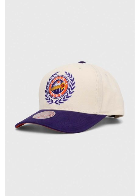 Mitchell ness apc de baseball din bumbac phoenix suns culoarea alb cu imprimeu