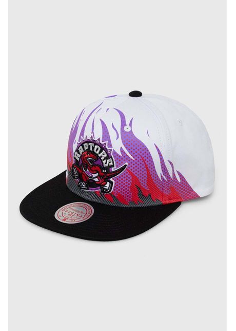 Mitchell ness apc de baseball din bumbac toronto raptors culoarea alb modelator