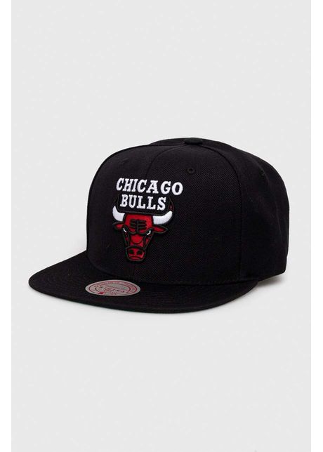 Mitchell ness apc din amestec de l n chicago bulls culoarea negru cu imprimeu