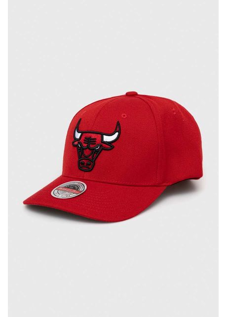 Mitchell ness apc din amestec de l n chicago bulls culoarea rosu cu imprimeu