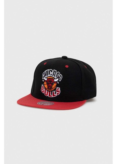 Mitchell ness sapca chicago bulls culoarea negru cu imprimeu