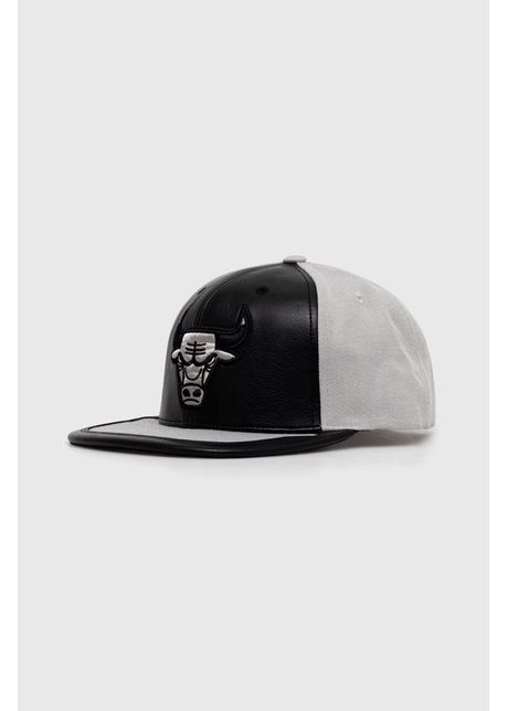 Mitchell ness sapca culoarea gri cu imprimeu