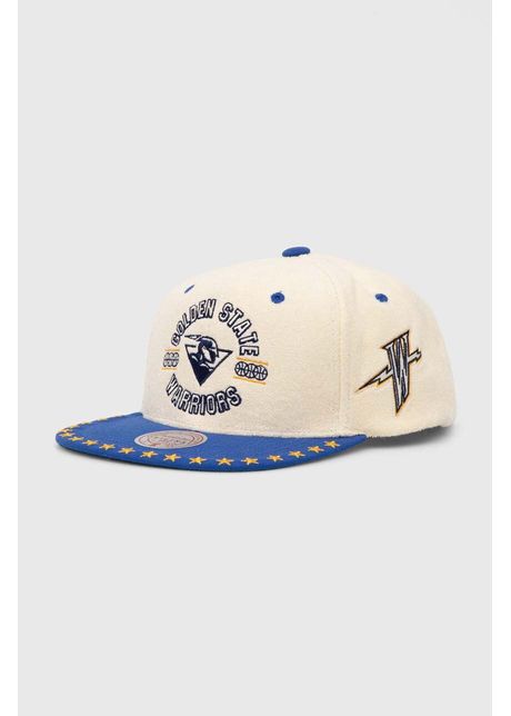 Mitchell ness sapca golden state warriors culoarea bej modelator hhss7510 gswyypppofwh
