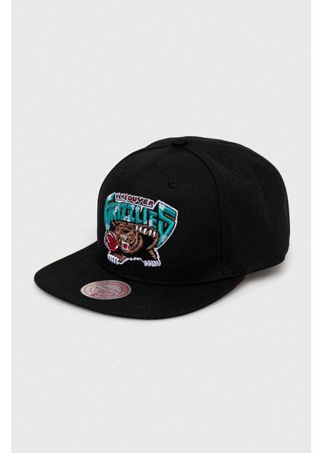 Mitchell ness sapca vancouver grizzlies culoarea negru cu imprimeu