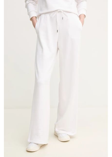 Mm pantaloni de trening culoarea alb 2516781097600