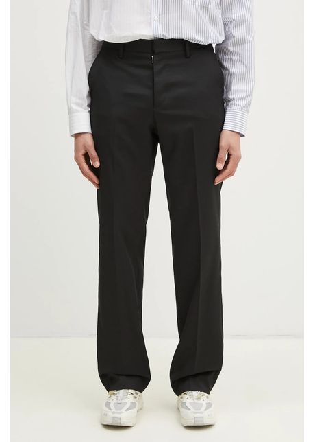 Mm6 maison margiela pantaloni barbati culoarea negru drept sh0ka0035