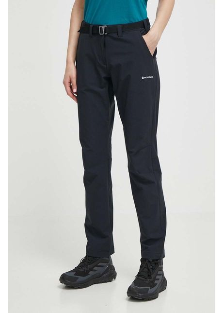 Montane pantaloni de exterior terra stretch lite culoarea negru