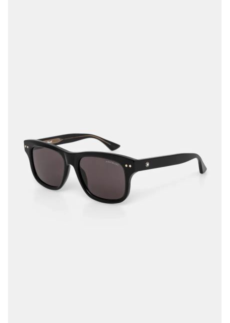 Montblanc ochelari de soare barbati culoarea negru mb0319s