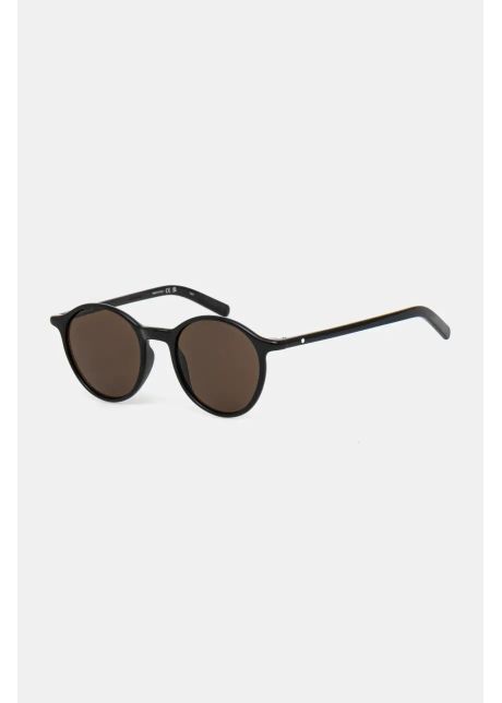 Montblanc ochelari de soare barbati culoarea negru mb0324s