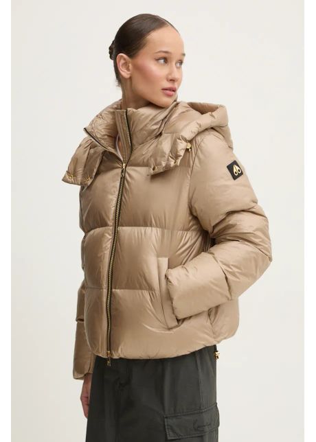 Moose knuckles geac de puf moonstone femei culoarea bej de iarn m34lj148g