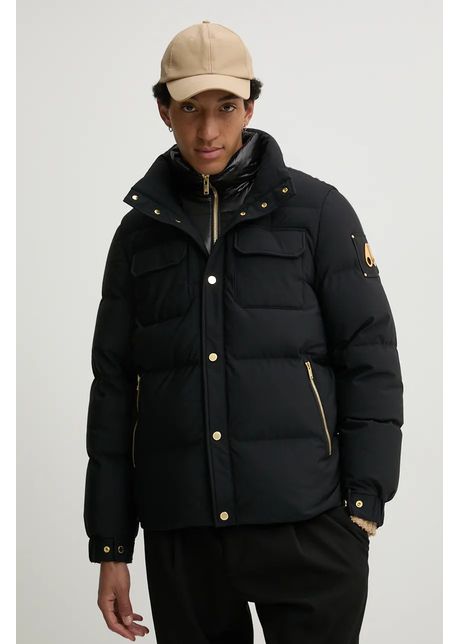 Moose knuckles geaca de puf barbati culoarea negru de iarna m34mj199g