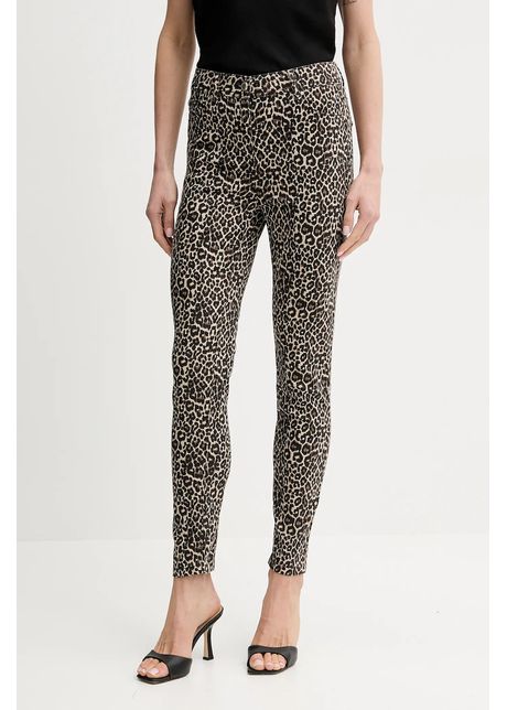 Morgan jeans pevam femei culoarea bej pevam