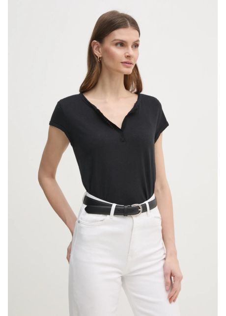 Mos mosh tricou de in culoarea negru 117440