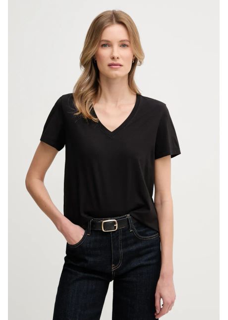 Mos mosh tricou din bumbac femei culoarea negru 168510