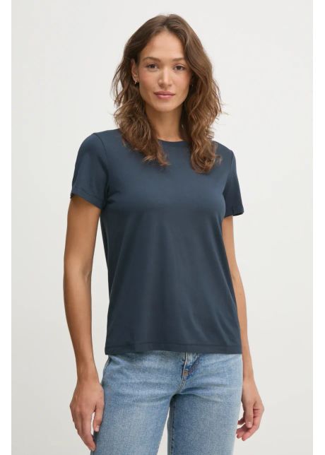 Mos mosh tricou femei culoarea albastru marin 168520