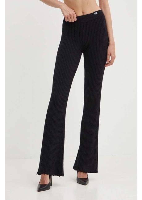 Moschino jeans colanti femei culoarea negru neted 0383 3707