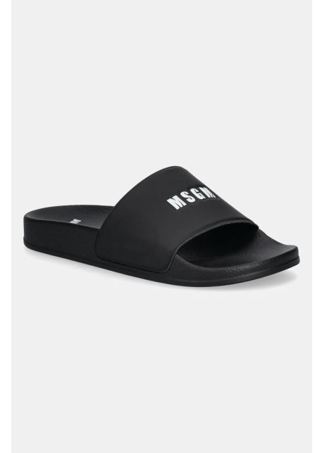 Msgm papuci femei culoarea negru 3841mds208