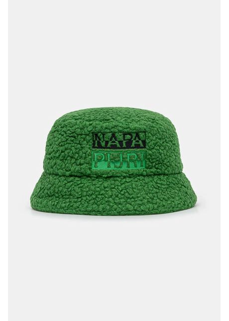 Napapijri palarie din amestec de lana f tosh cap culoarea verde np0a4i84g1t1