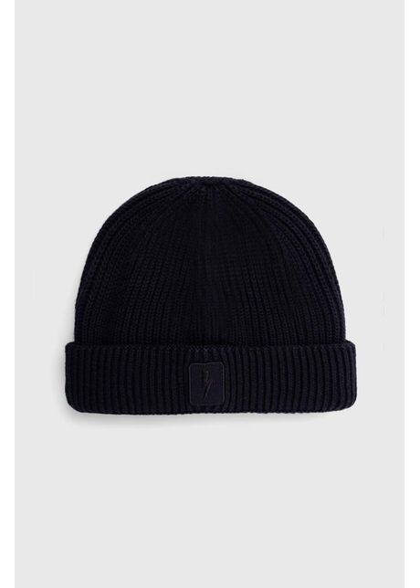 Neil barett c ciul din amestec de ca mir fisherman beanie culoarea bleumarin pbcp335 v9505 466