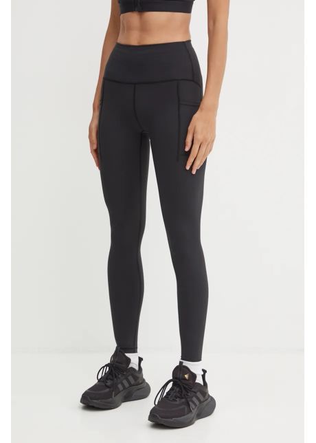 New balance leggins de antrenament culoarea negru neted wp41275bk