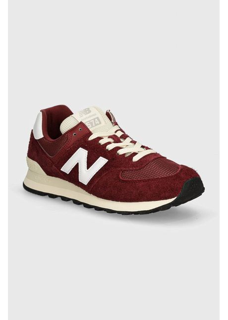 New balance sneakers 574 culoarea bordo u574rbk
