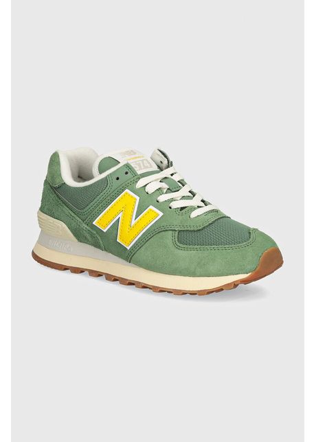 New balance sneakers 574 culoarea verde wl574gs2