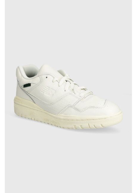 New balance sneakers din piele bb550pwt culoarea alb bb550pwt