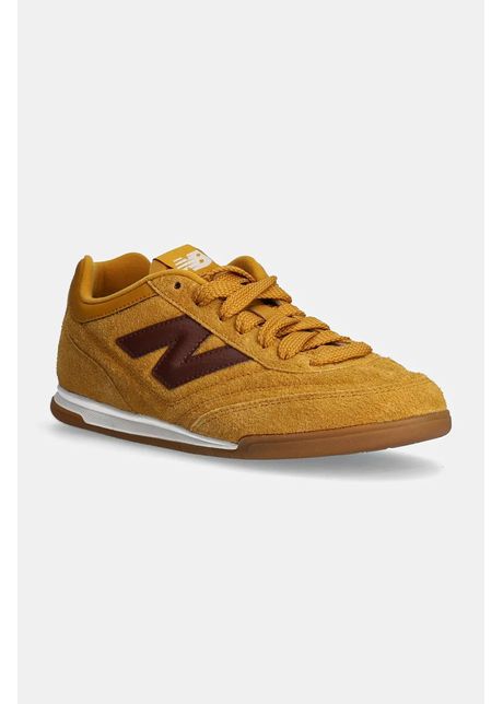 New balance sneakers din piele intoars rc42 culoarea galben urc42he